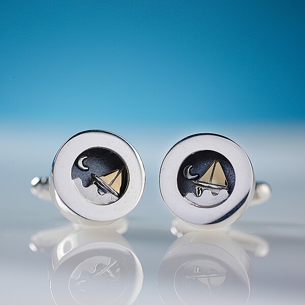 Sail Away Cufflinks Alan Ardiff