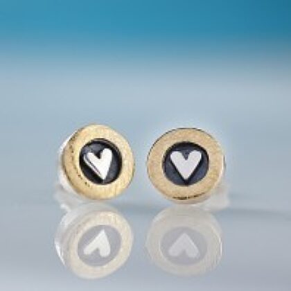 Alan Ardiff - Earrings - From The Heart Studs